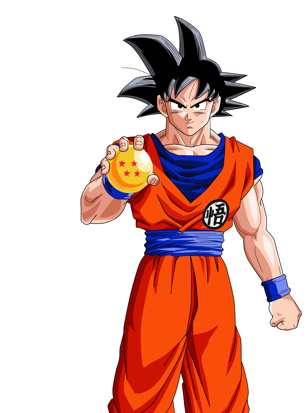 Invitaciones de Goku - goku render by aliensurxx d61ul1j fullview